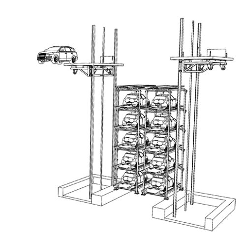 Shuttle parking system